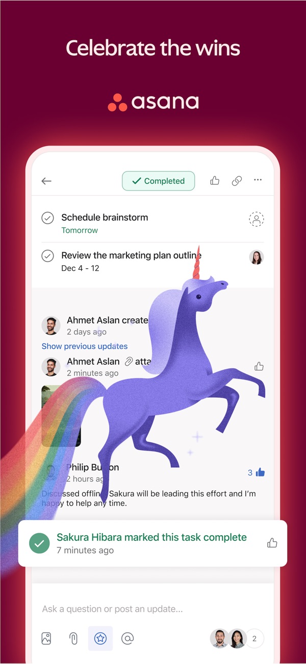 Asana iPhone screenshot 7
