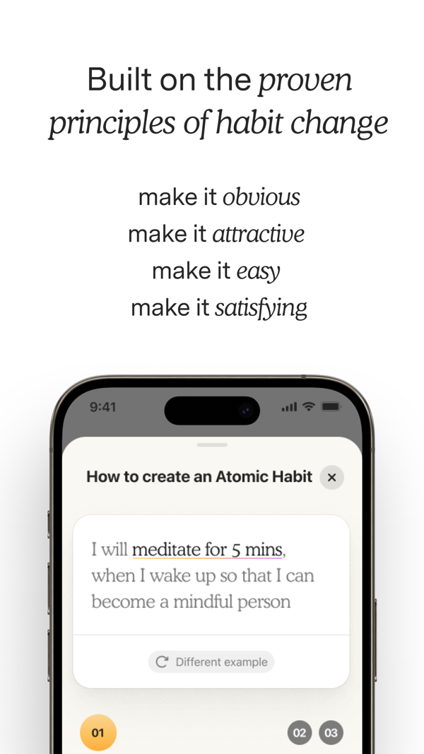 Atoms iPhone screenshot 2