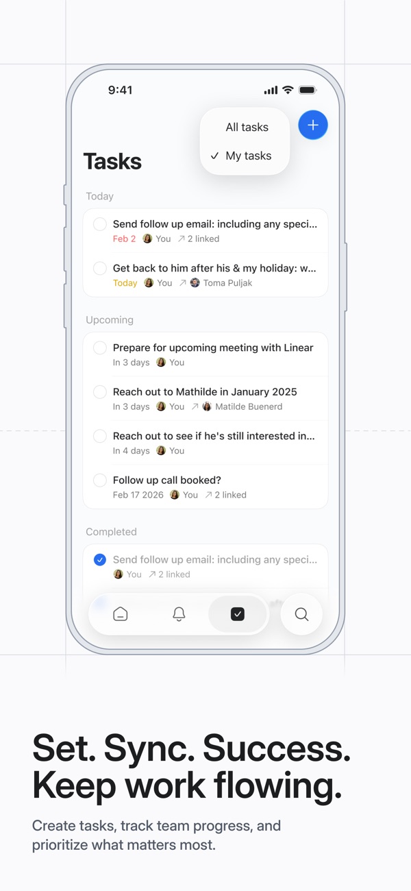 Attio iPhone screenshot 5