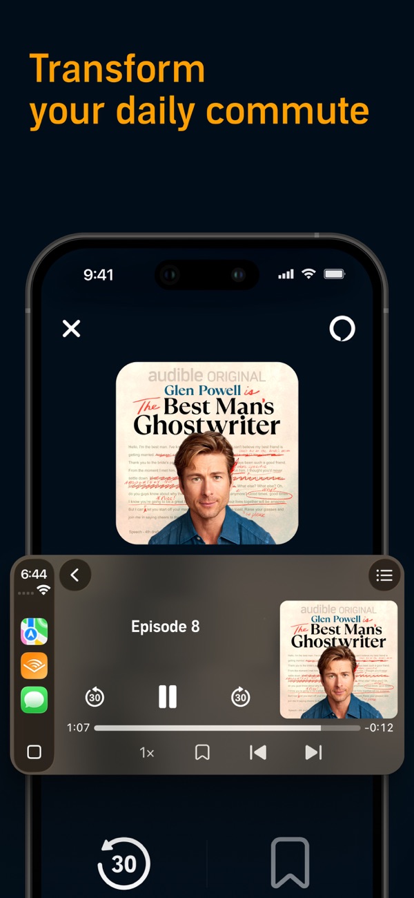 Audible iPhone screenshot 8