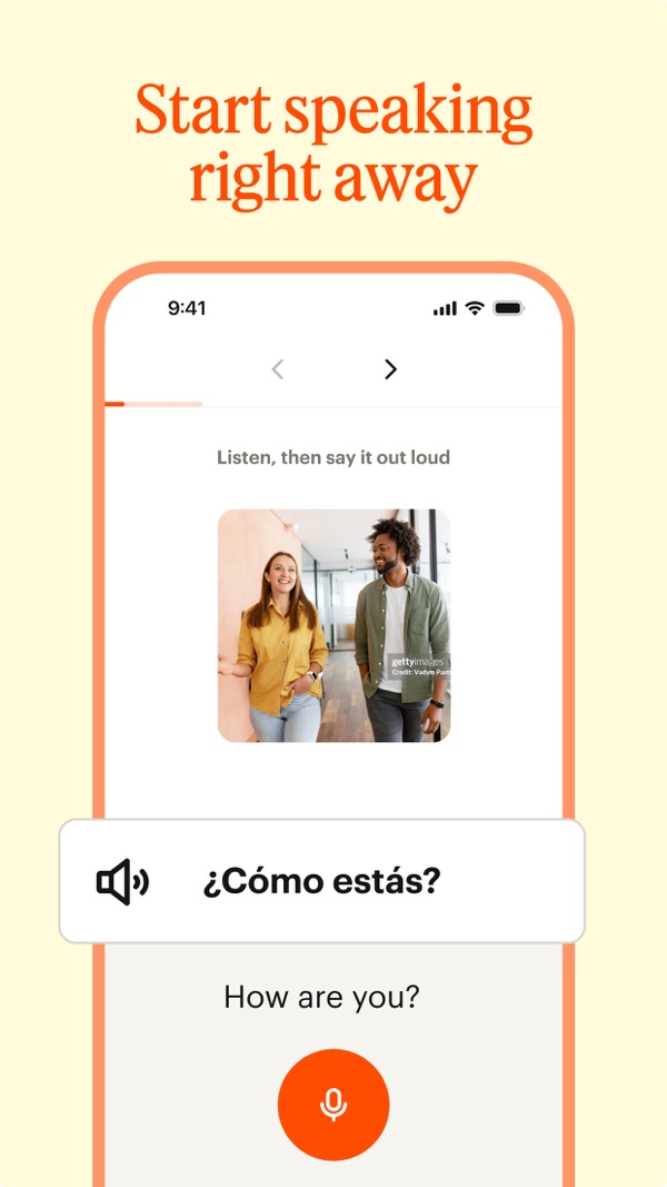 Babbel iPhone screenshot 2