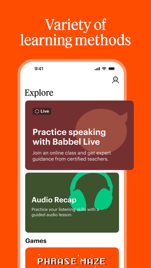 Babbel iPhone screenshot 5