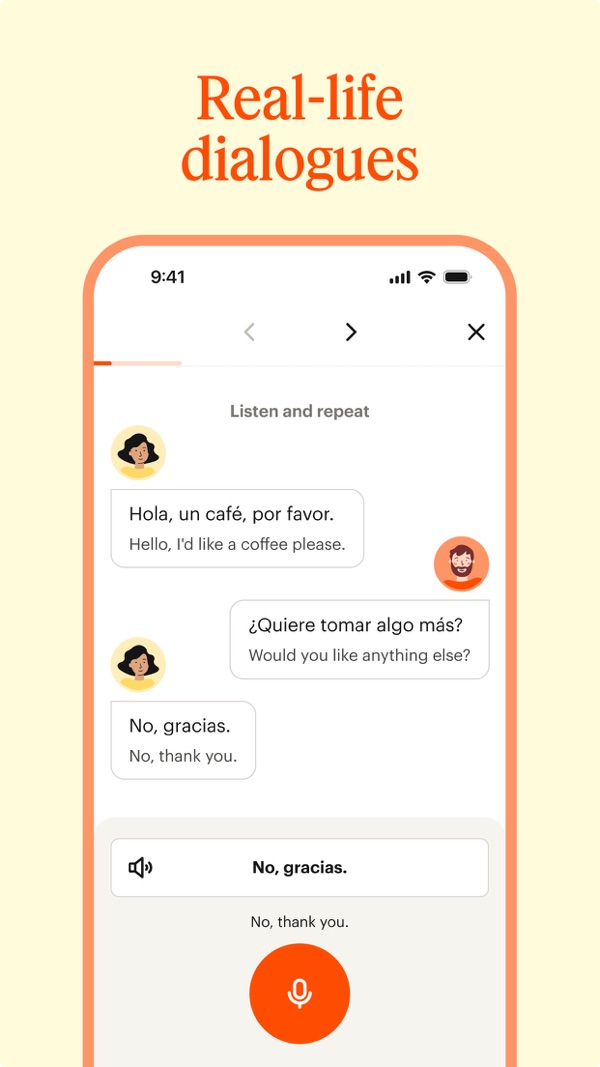 Babbel iPhone screenshot 4