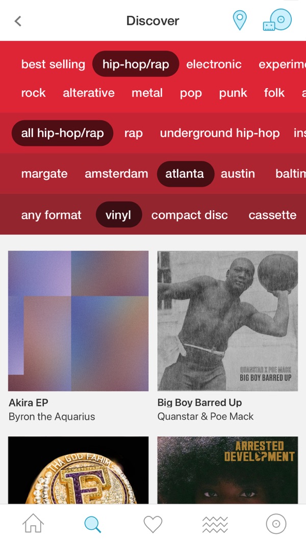 Bandcamp iPhone screenshot 7