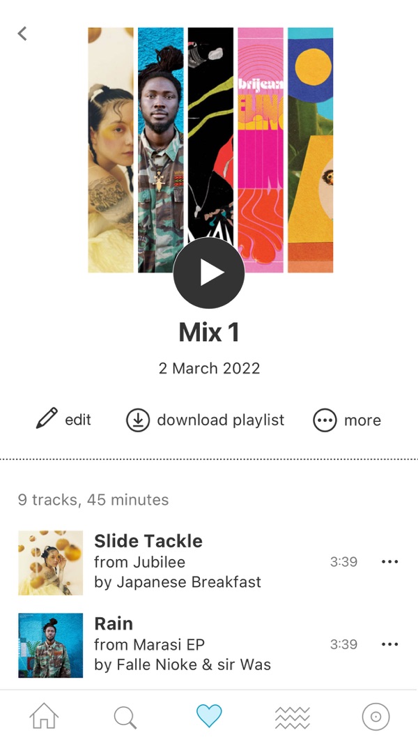Bandcamp iPhone screenshot 2