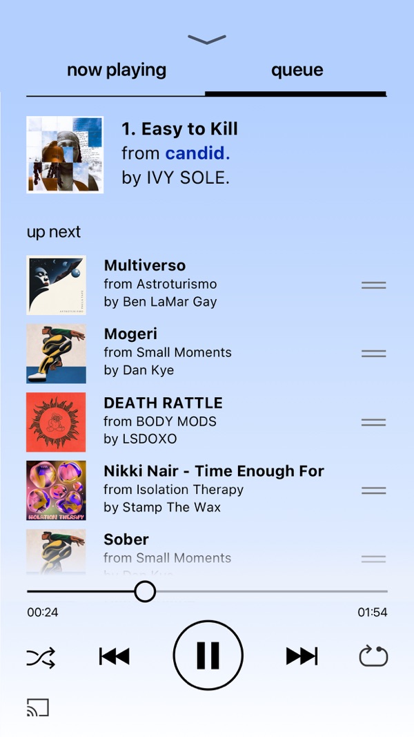 Bandcamp iPhone screenshot 4
