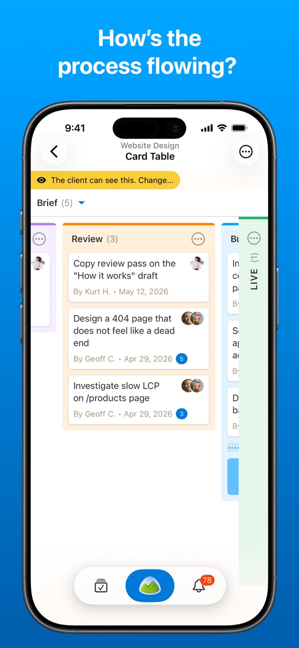 Basecamp iPhone screenshot 5