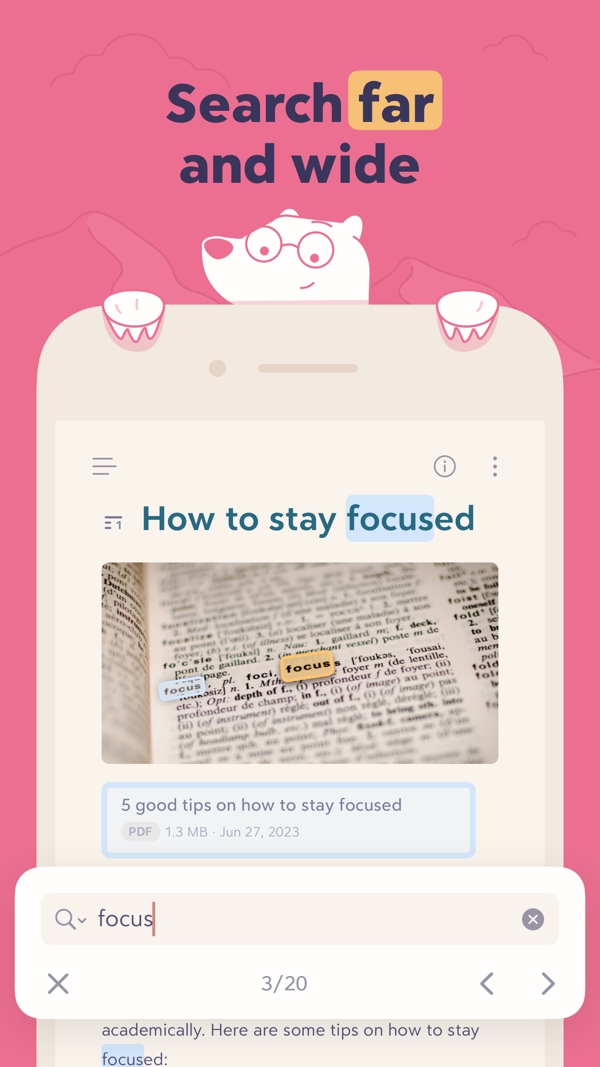 Bear iPhone screenshot 7