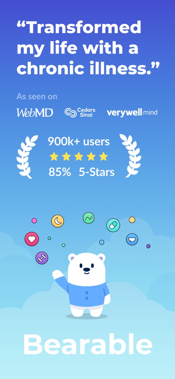 Bearable iPhone screenshot 1