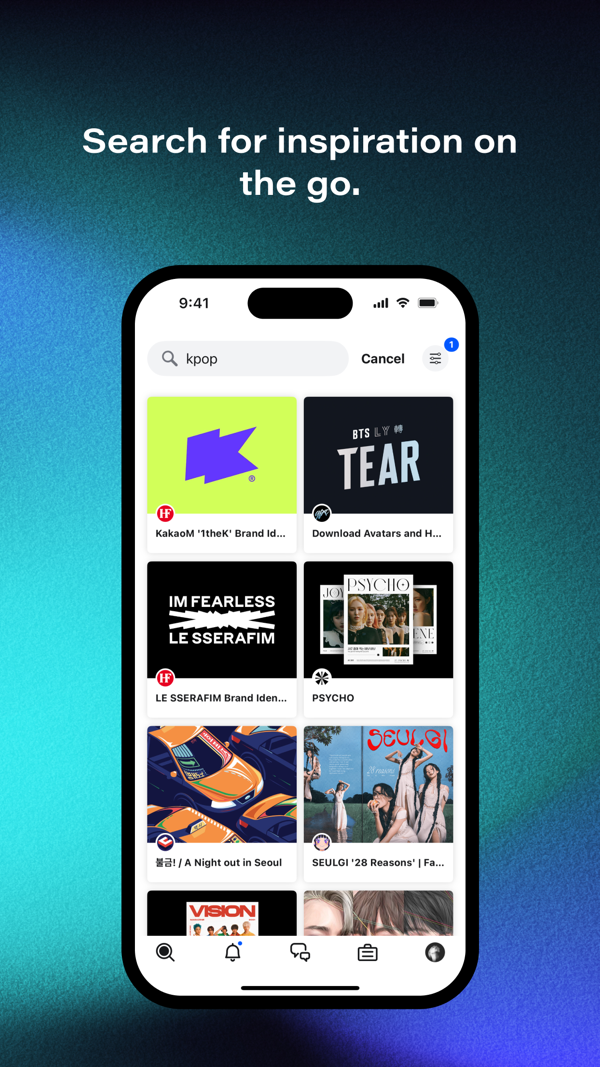 Behance iPhone screenshot 6