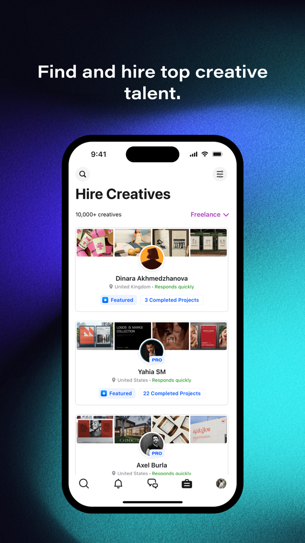 Behance iPhone screenshot 5