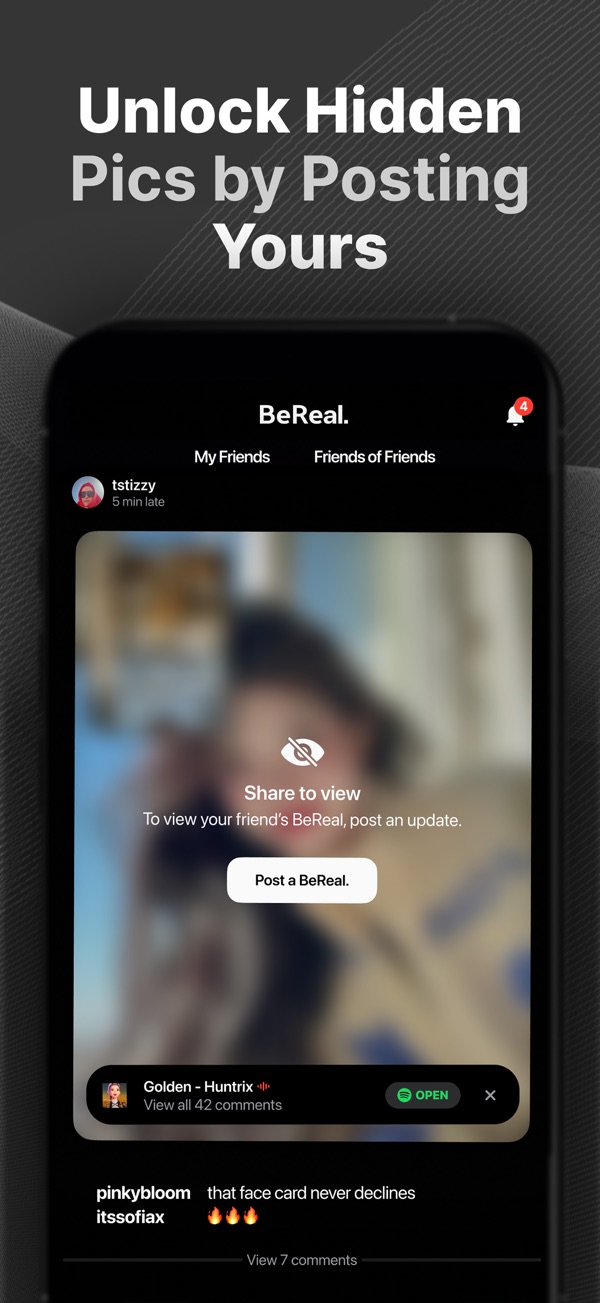 BeReal iPhone screenshot 5