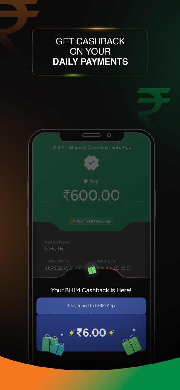 BHIM Bharat's Own Payments App iPhone screenshot 4