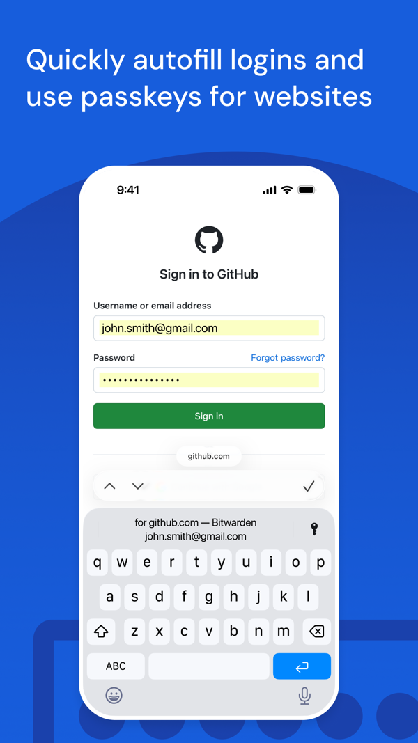 Bitwarden Password Manager iPhone screenshot 5