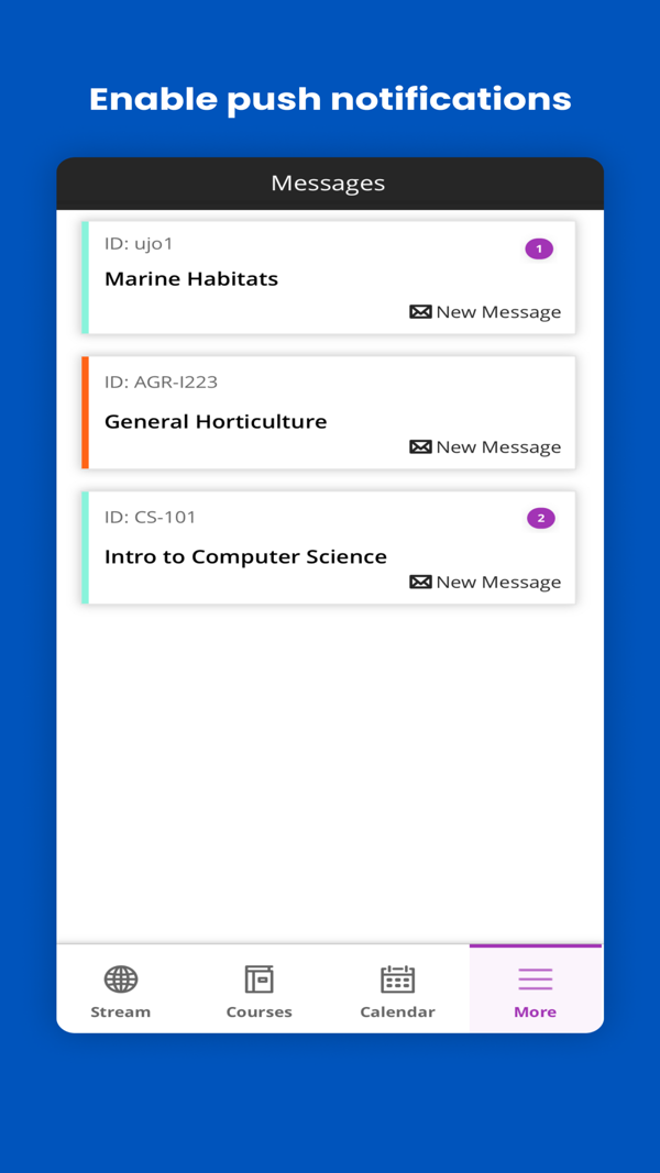 Blackboard iPhone screenshot 6