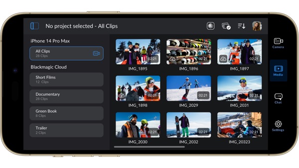 Blackmagic Camera iPhone screenshot 6