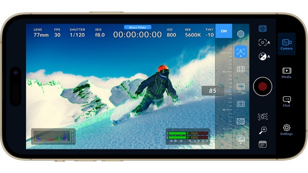 Blackmagic Camera iPhone screenshot 3
