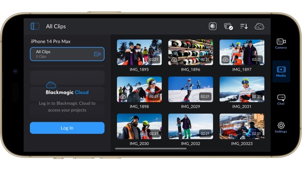 Blackmagic Camera iPhone screenshot 5