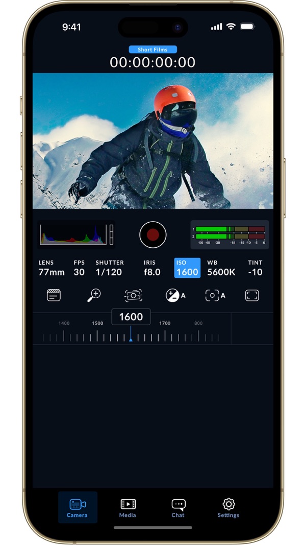 Blackmagic Camera iPhone screenshot 10