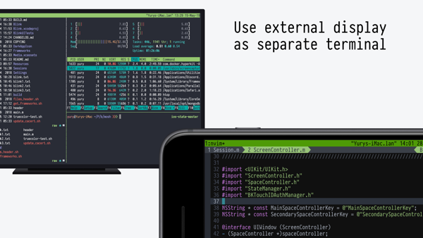 Blink Shell, Build & Code iPhone screenshot 5
