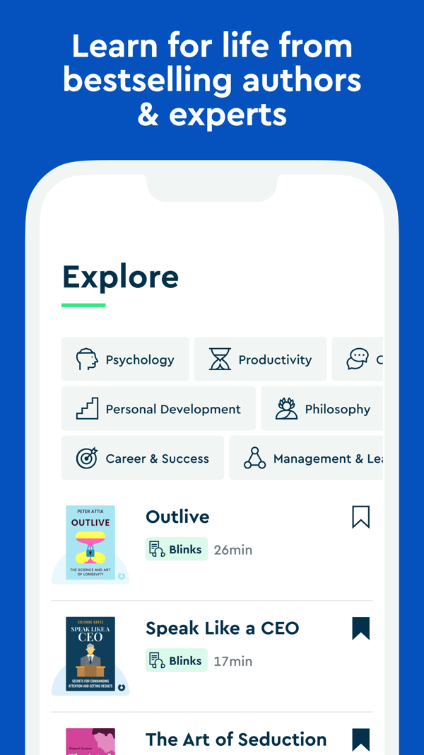 Blinkist iPhone screenshot 8