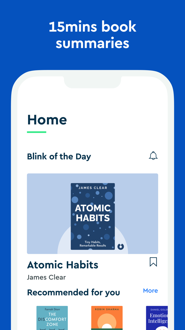 Blinkist iPhone screenshot 2