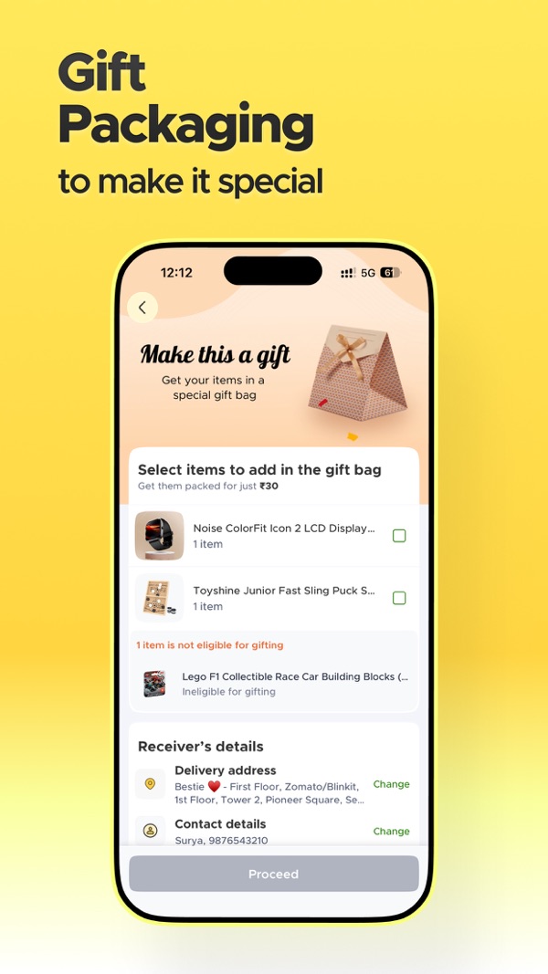 Blinkit iPhone screenshot 8
