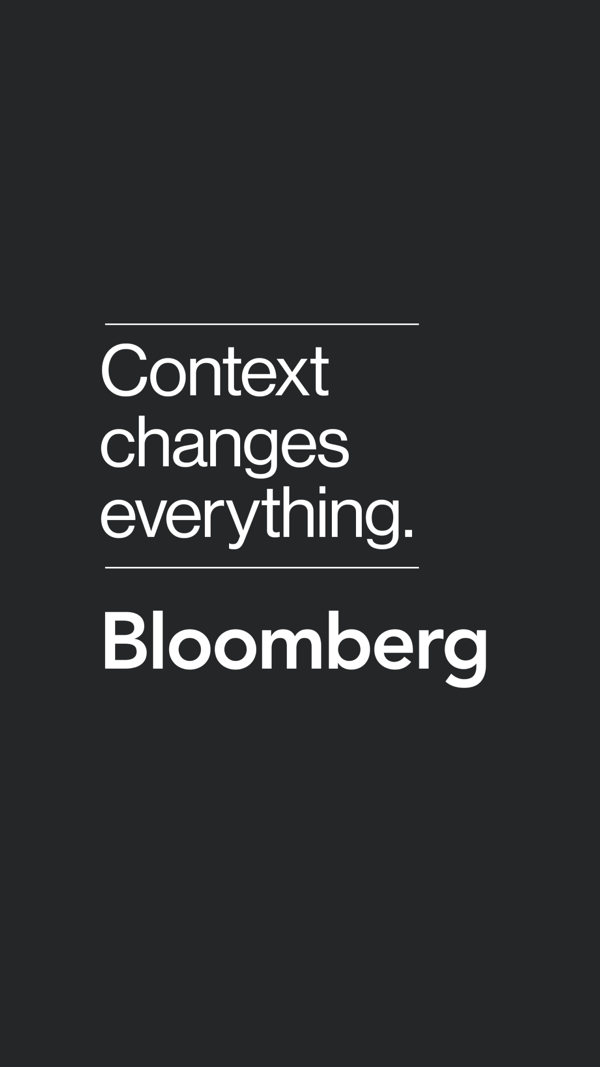 Bloomberg iPhone screenshot 1