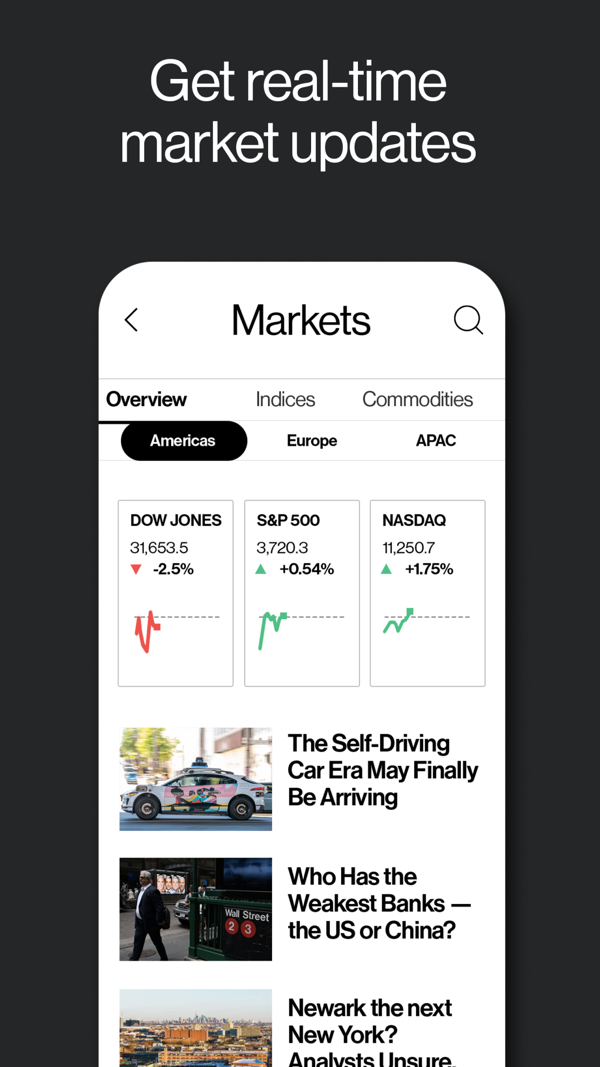 Bloomberg iPhone screenshot 7