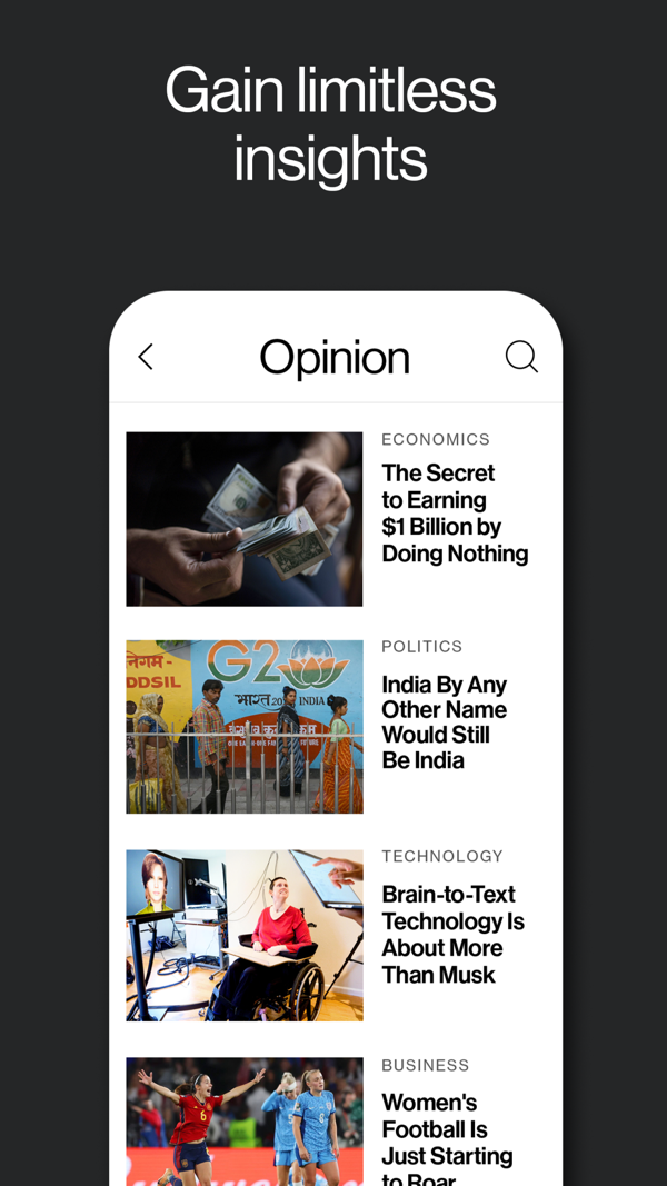 Bloomberg iPhone screenshot 8