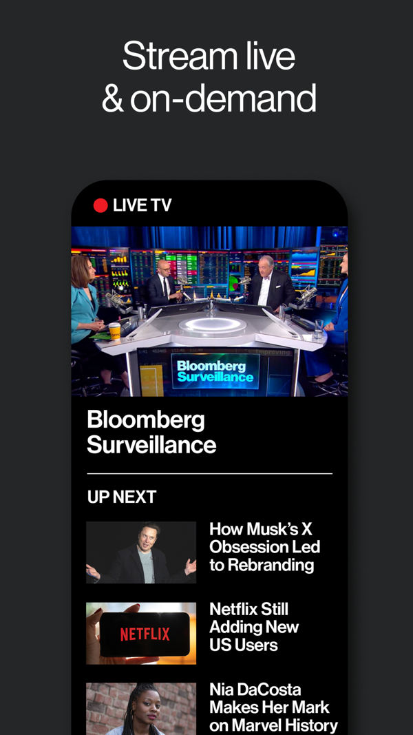 Bloomberg iPhone screenshot 3