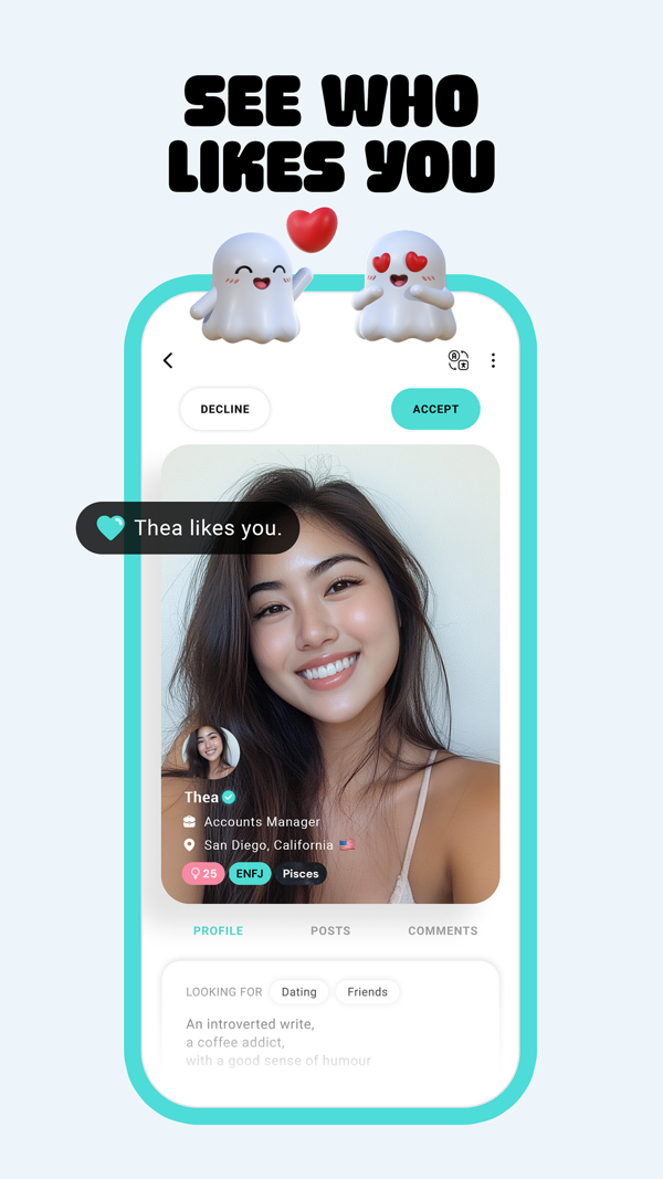 Boo Dating App iPhone screenshot 3