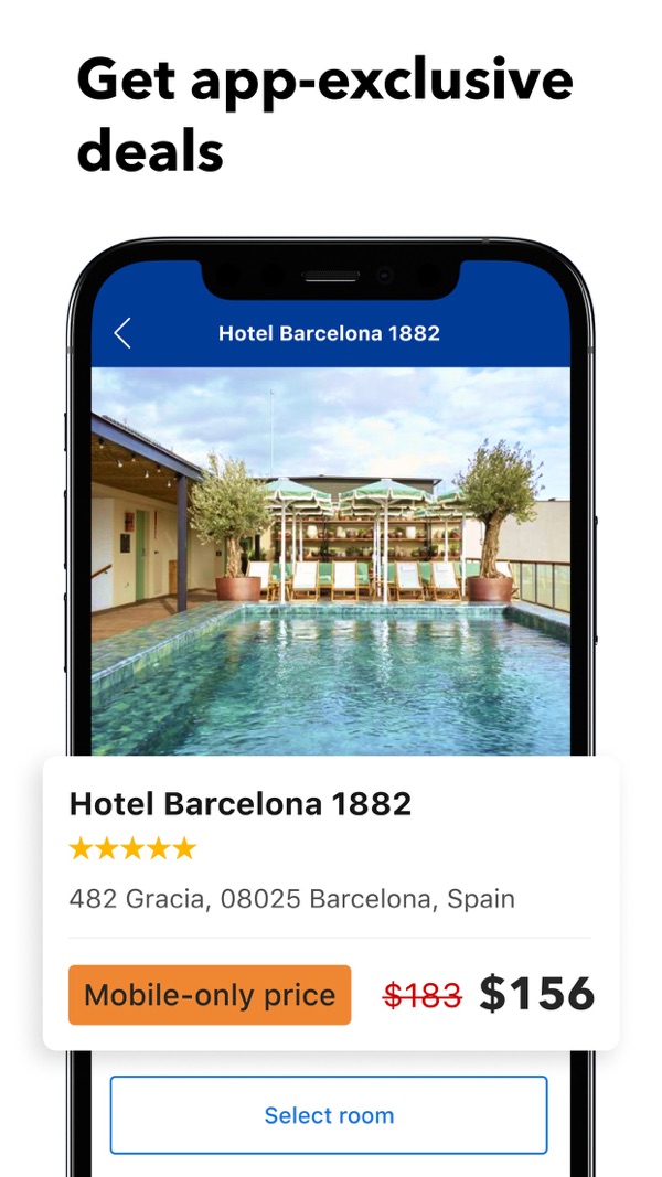 Booking.com iPhone screenshot 3