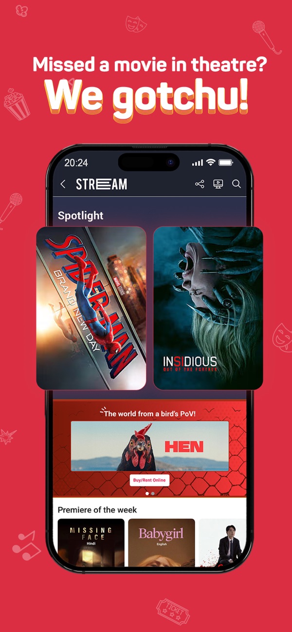 BookMyShow iPhone screenshot 7