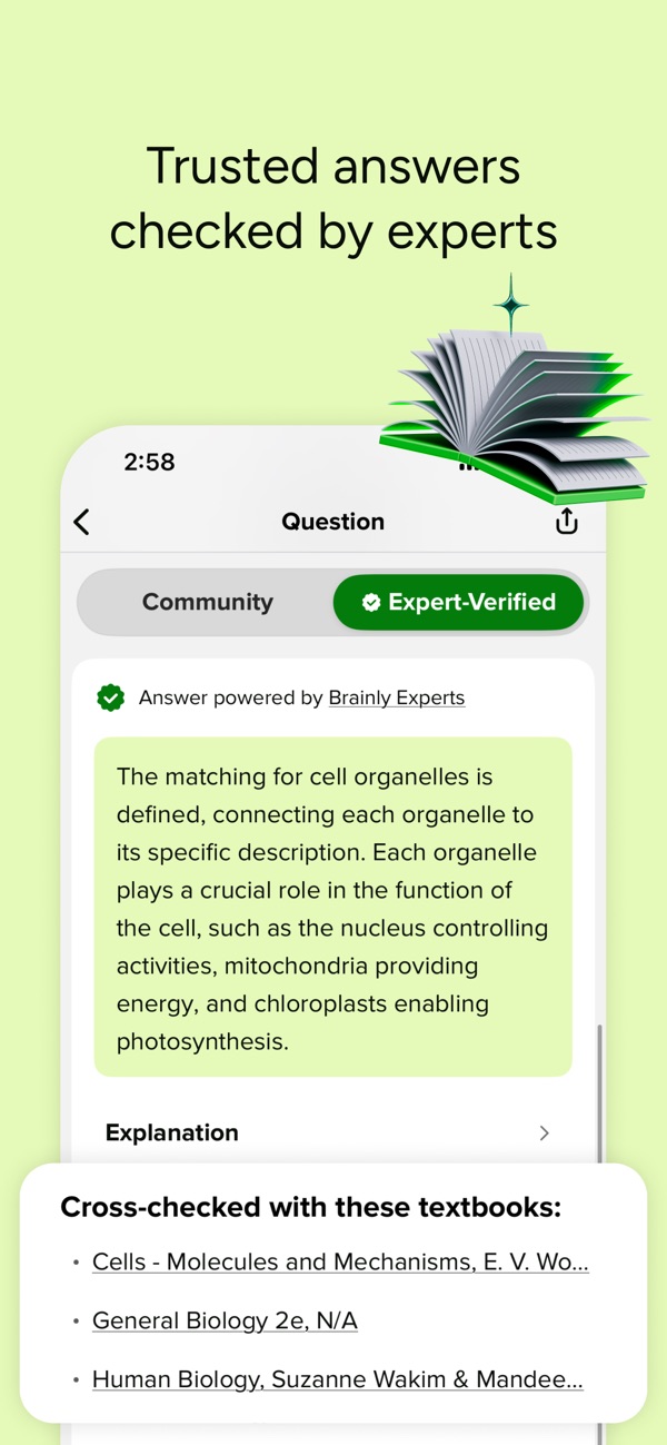 Brainly iPhone screenshot 5