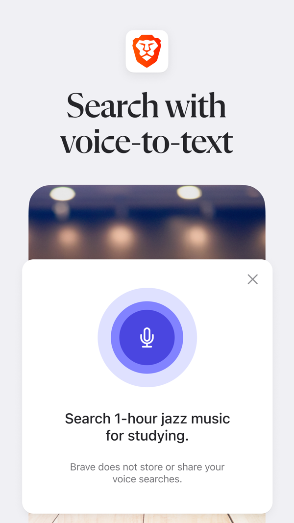 Brave Browser & Search Engine iPhone screenshot 4