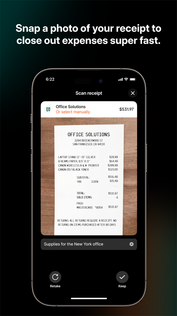 Brex iPhone screenshot 5