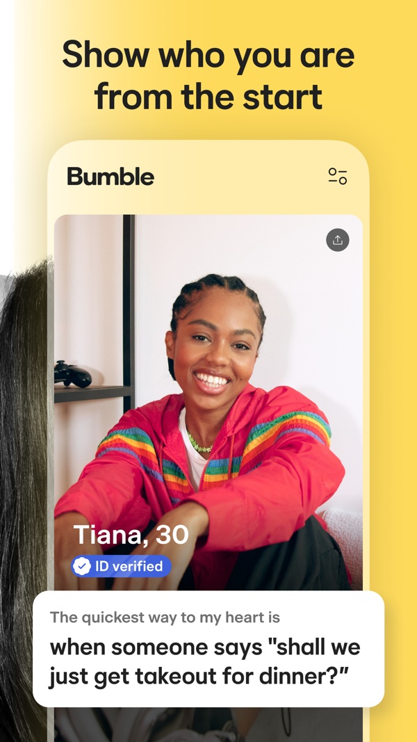 Bumble Dating App iPhone screenshot 2