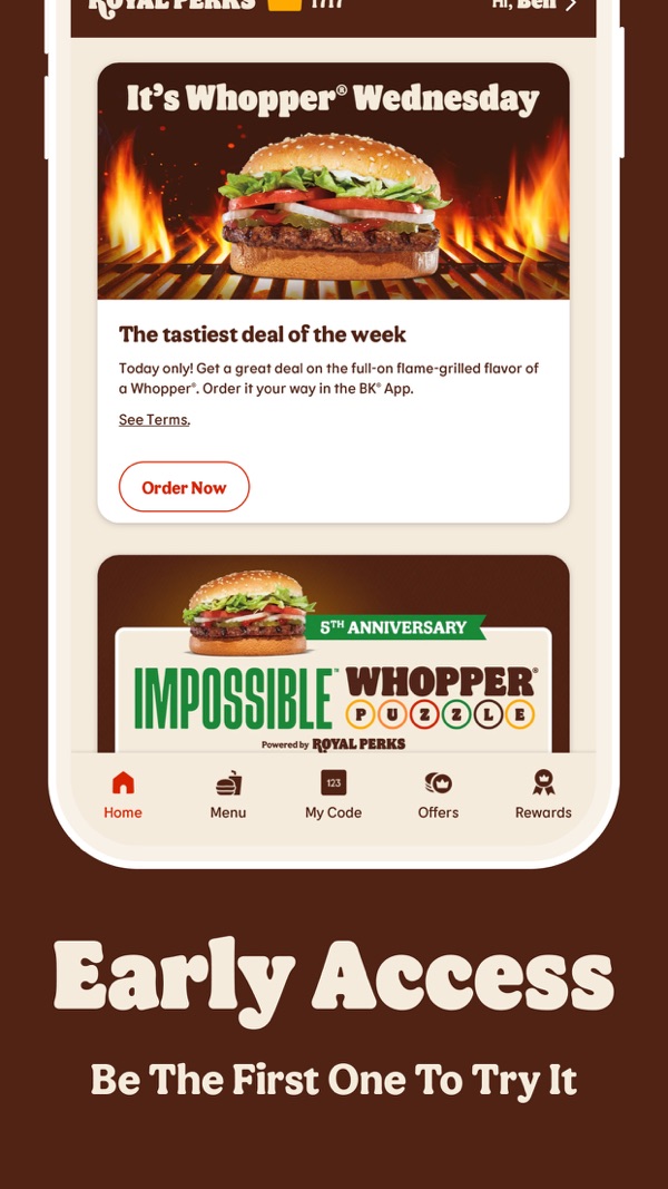 BURGER KING® App iPhone screenshot 6
