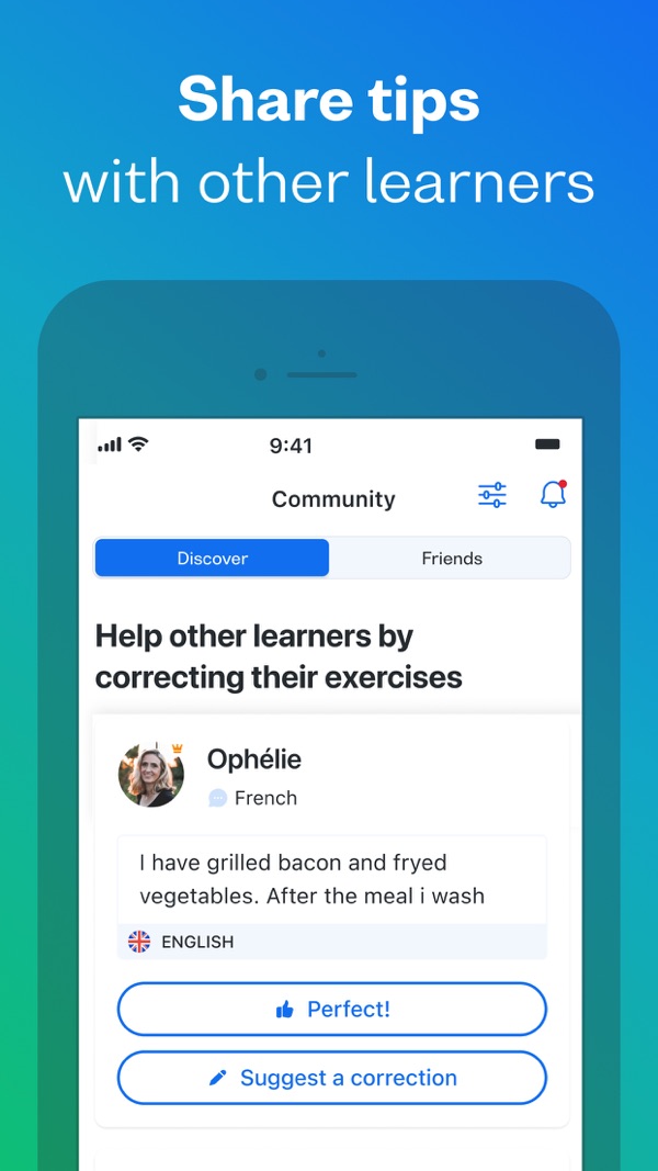 Busuu iPhone screenshot 6