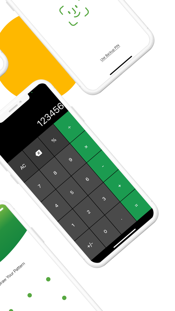 Calculator# Hide Photos Videos iPhone screenshot 2