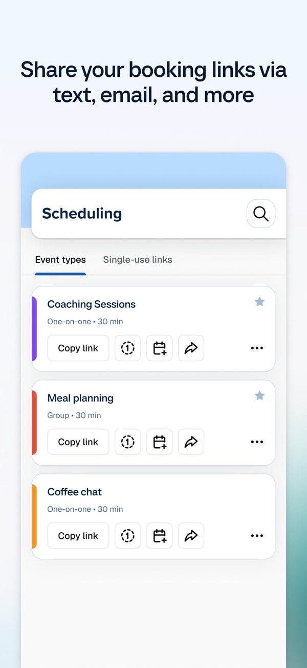 Calendly iPhone screenshot 5