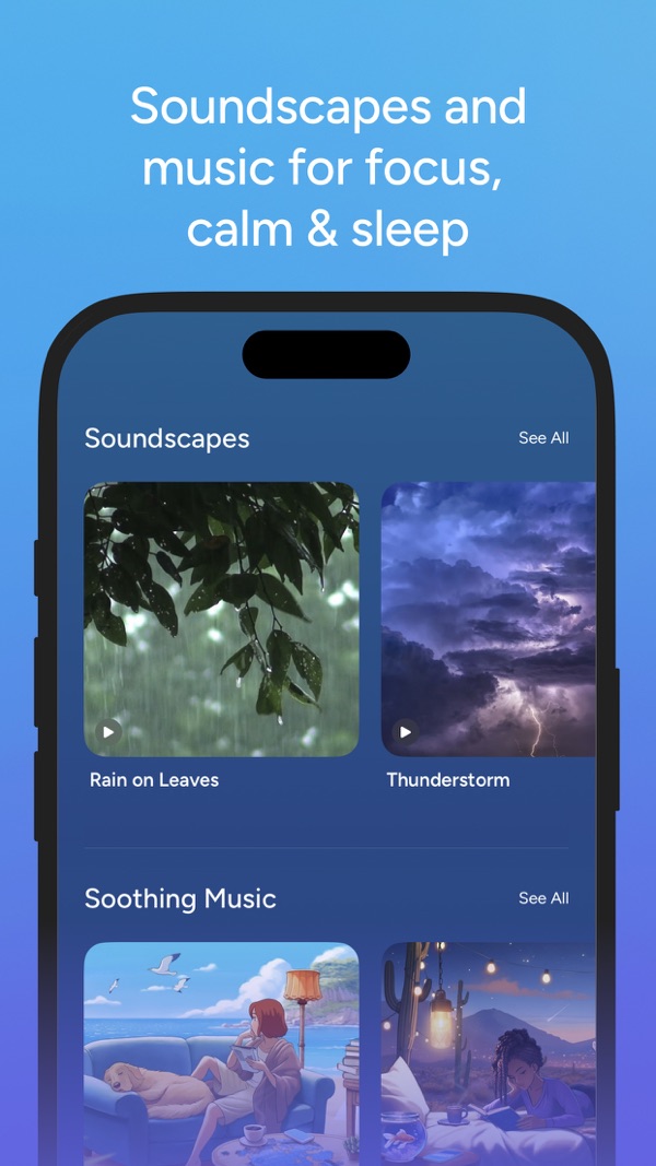 Calm iPhone screenshot 5
