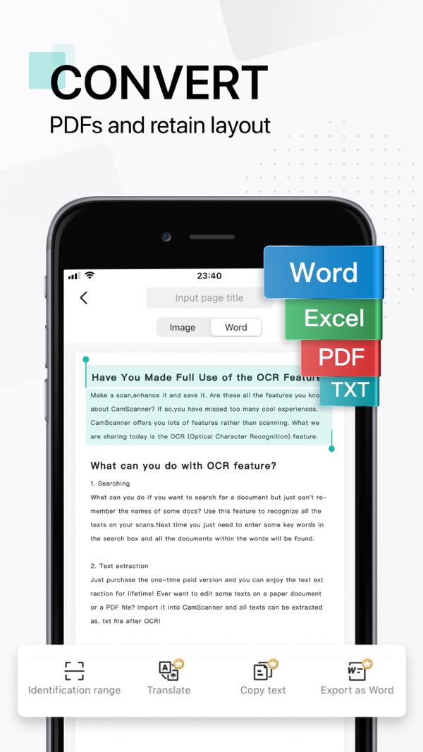 CamScanner iPhone screenshot 8