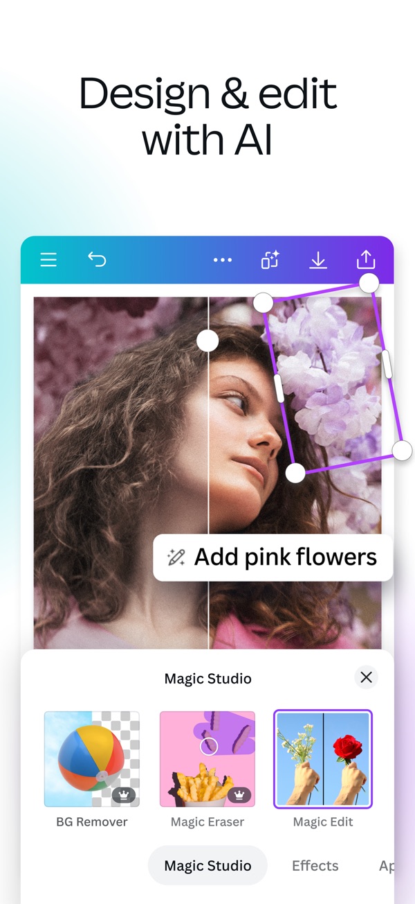 Canva AI Photo & Video Editor iPhone screenshot 8