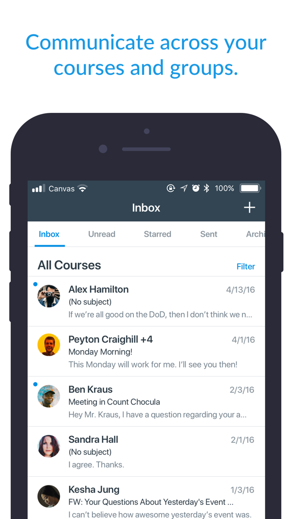 Canvas by Instructure iPhone screenshot 5