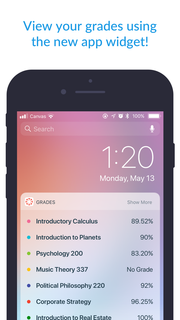 Canvas by Instructure iPhone screenshot 3