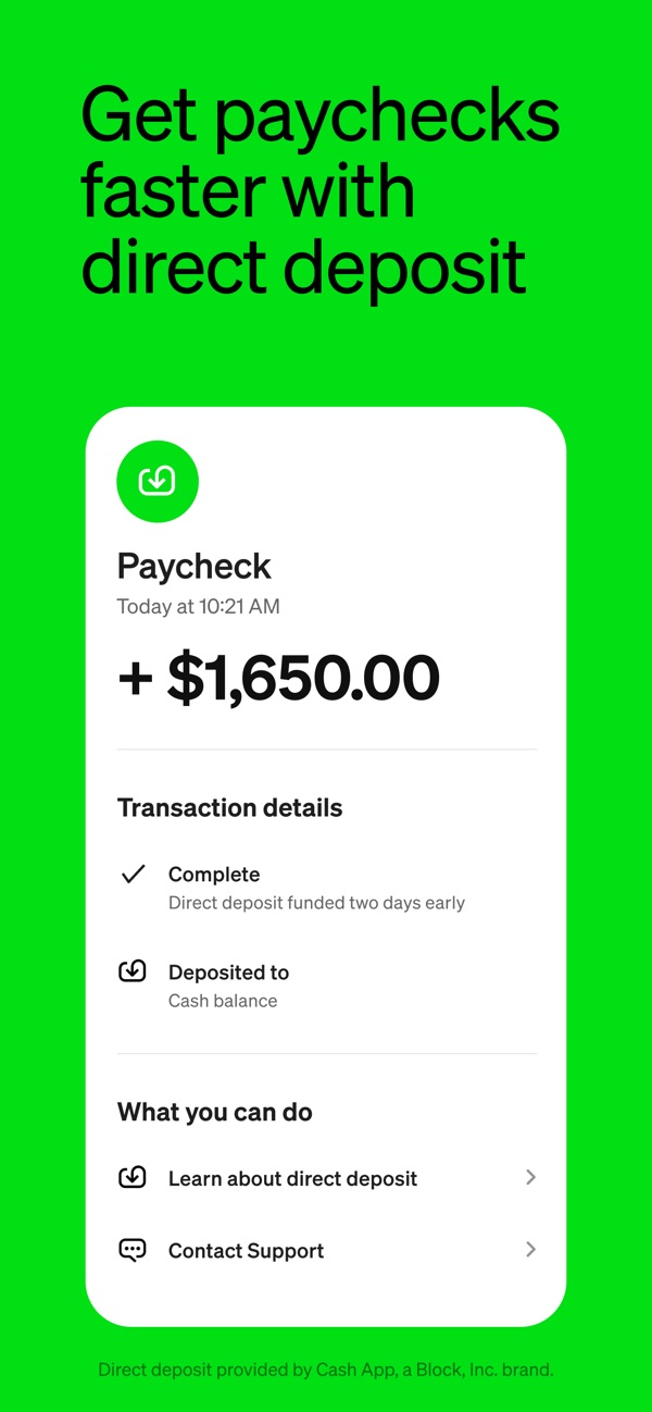 Cash App iPhone screenshot 5