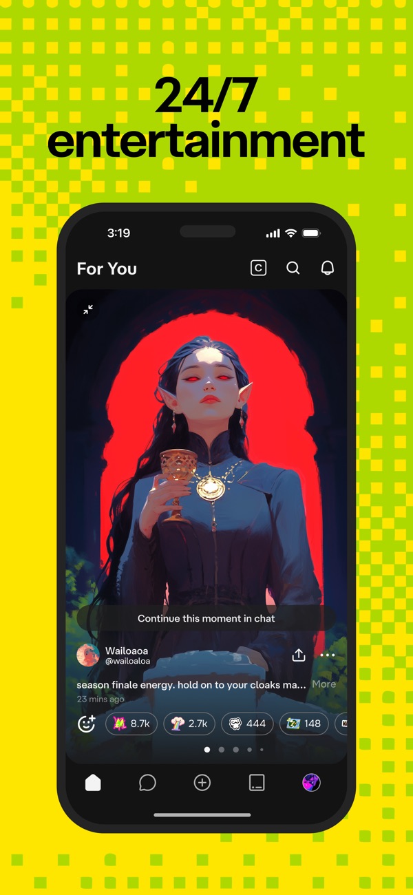 Character AI iPhone screenshot 7