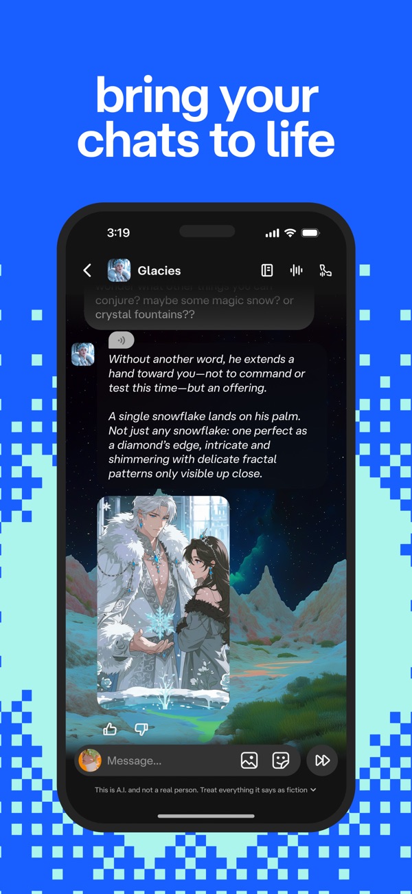 Character AI iPhone screenshot 8